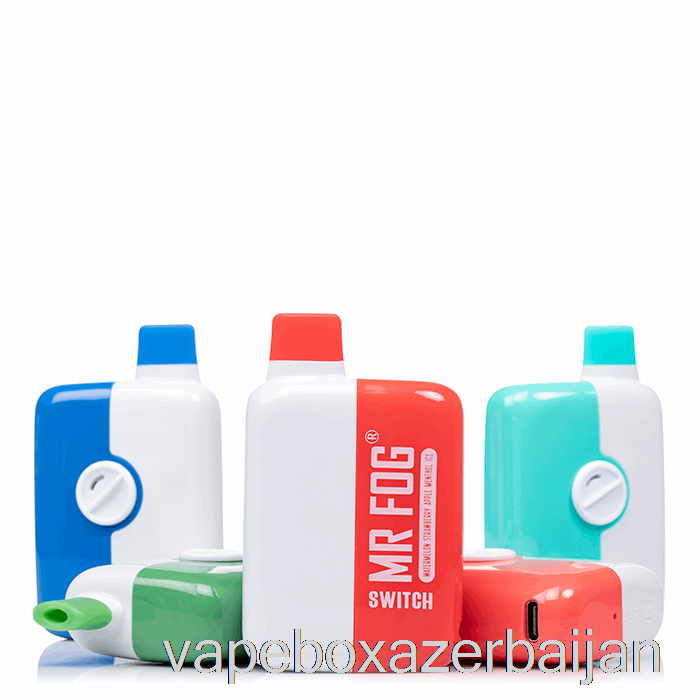 Vape Azerbaijan Mr. Fog Switch 5500 Disposable Bubble Gang Sour Apple Berry